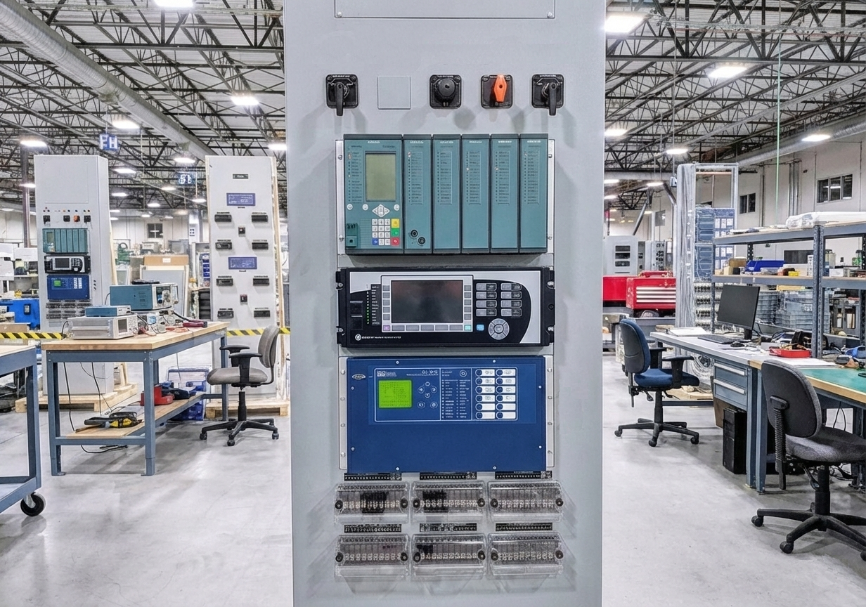 Centralized protection and control panel