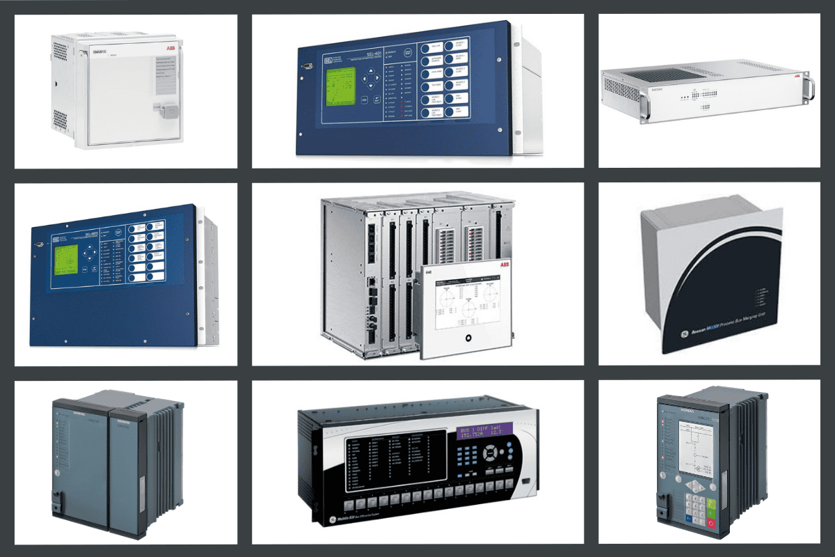 Digital substation system layout