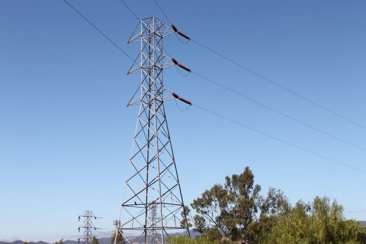 Bulk transmission lines on the western US grid