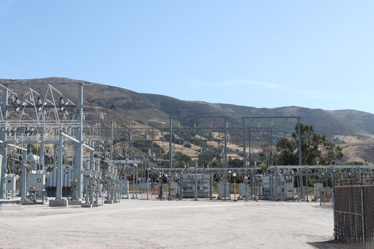 PG&E San Luis Obispo substation